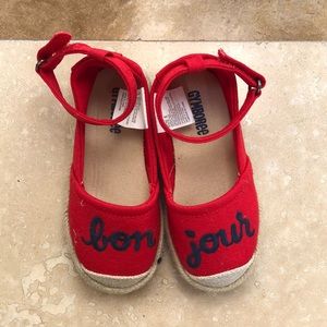 Gymboree Red Bonjour Girls Sandals